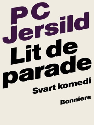 cover image of Lit de parade